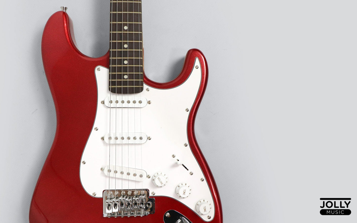 Washburn S-1 S-Style Electric Guitar with Gigbag - Metallic Red