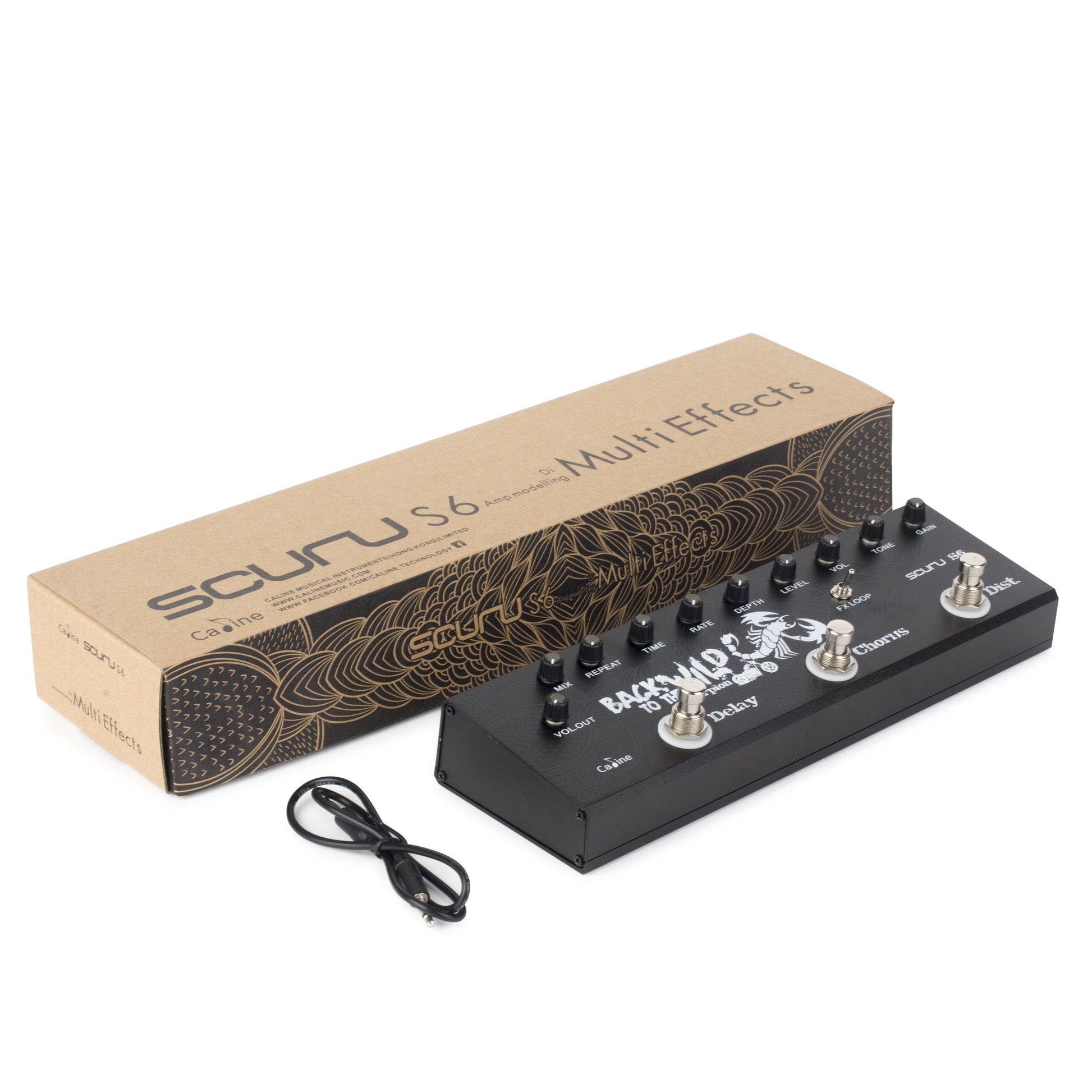 Scuru S6 Analog Multi-Effect Pedal - GuitarPusher
