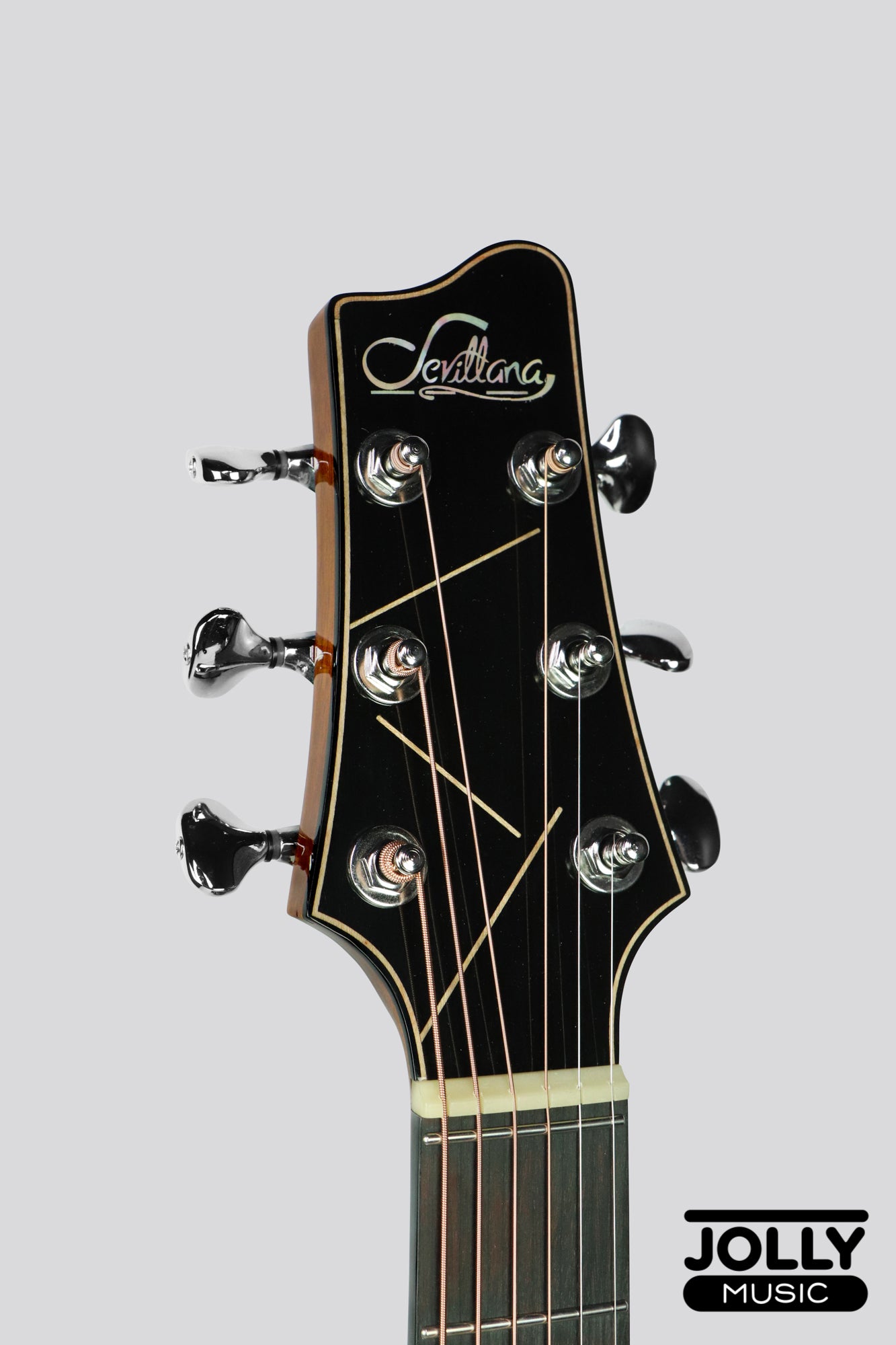 Sevillana 2101 EQ Solid Spruce Top Acoustic-Electric Guitar - Natural