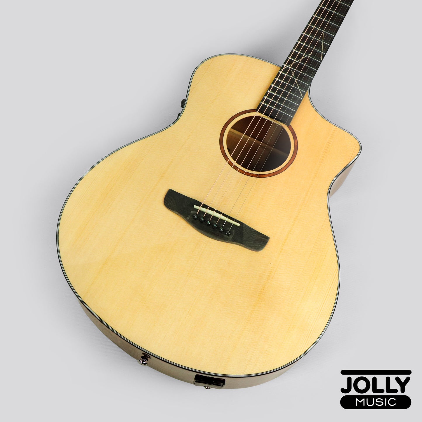 Sevillana 2101 EQ Solid Spruce Top Acoustic-Electric Guitar - Natural