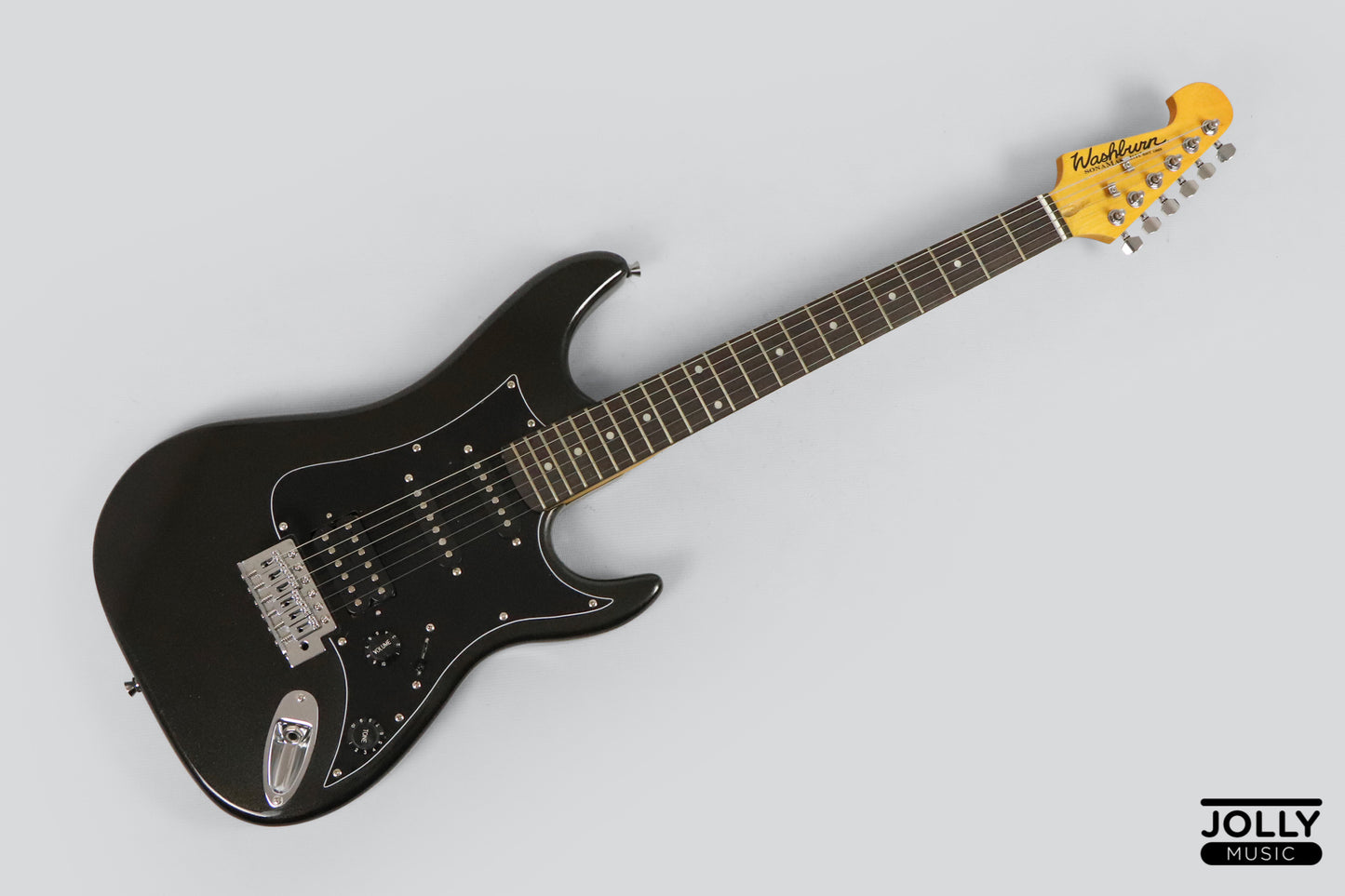 Washburn Sonamaster S2H HSS Electric Guitar with Gigbag - Black