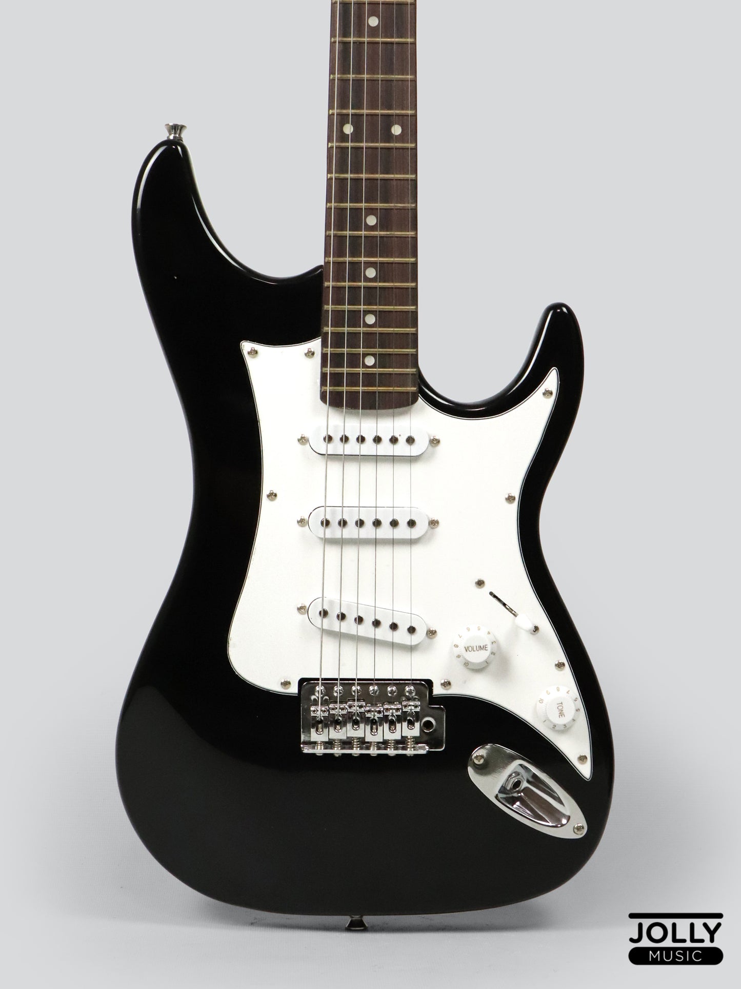 Washburn Sonamaster S1 SSS Electric Guitar Black with Gigbag