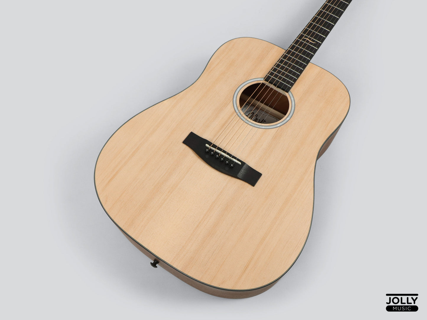 JCraft Troubadour TD-10 Dreadnought Acoustic Guitar with soft case