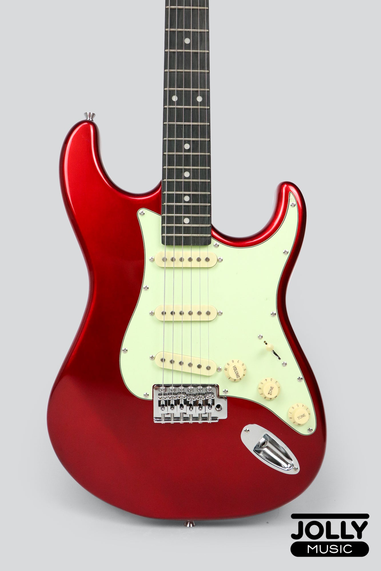 Tagima TG-500 S-Style Woodstock Series - Candy Apple