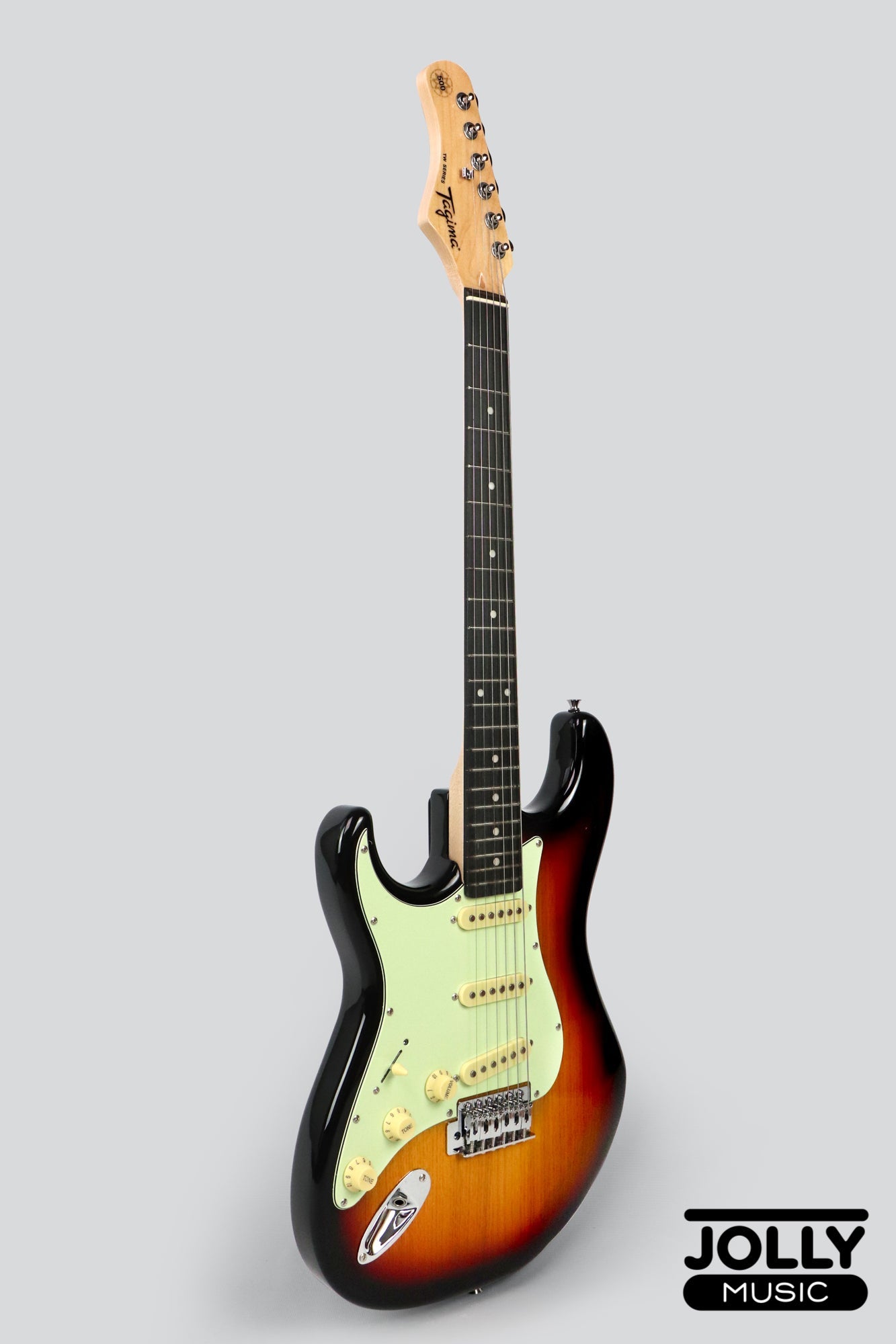 Tagima TG-500 S-Style Woodstock Series LEFT HAND - Sunburst – Jolly Music