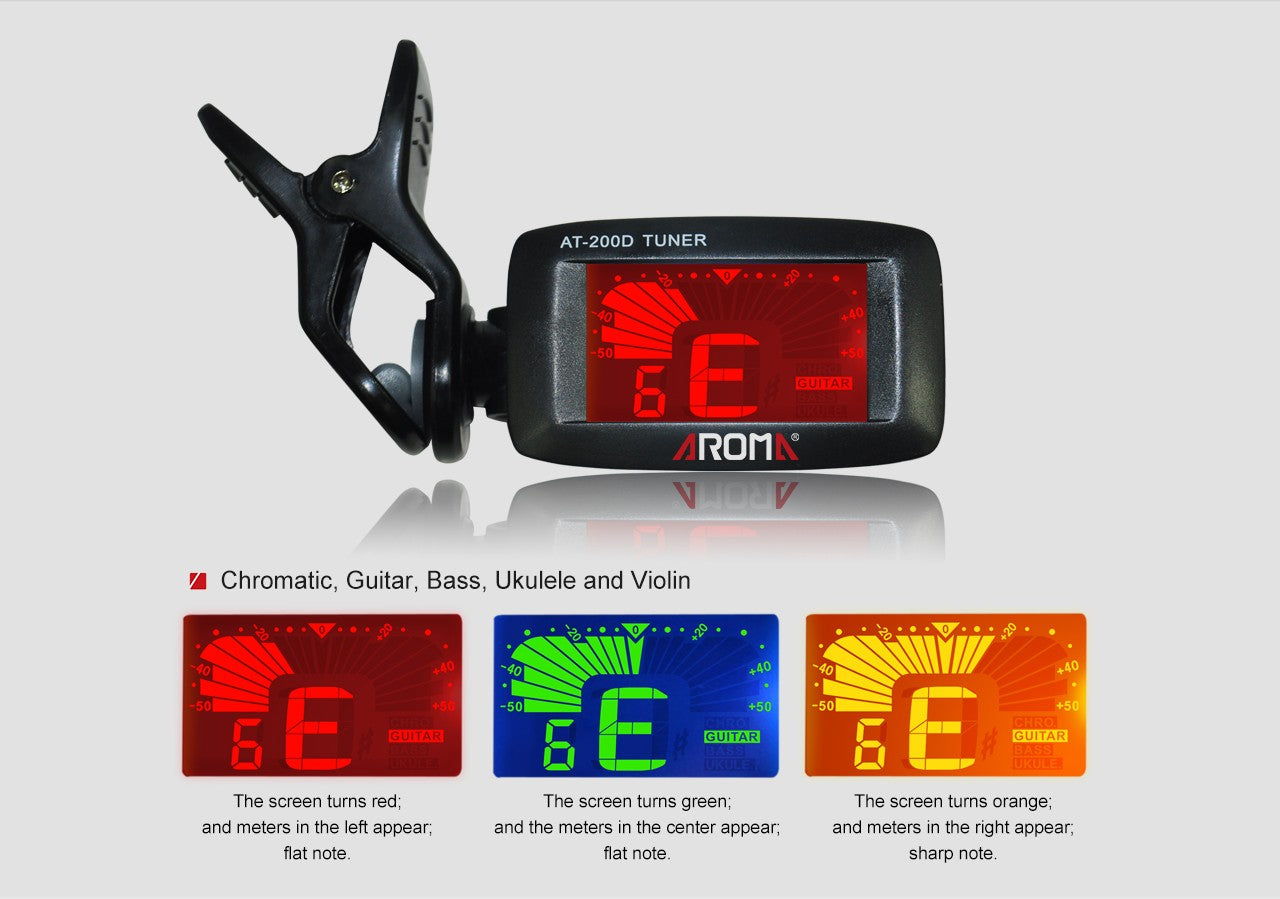 Aroma AT-200D Clip-On Tuner