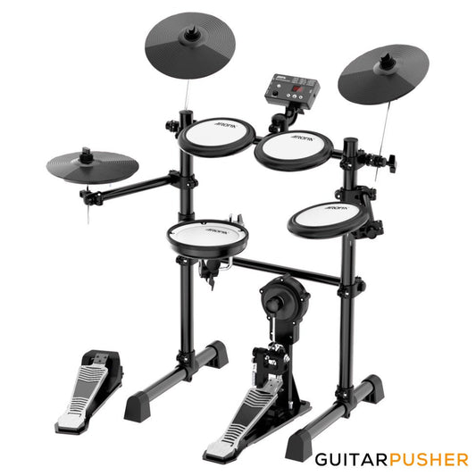 Aroma TDX-16S All-Mesh 5+3 Electronic Drums with Dual Zone Snare and Cymbals